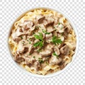 Beef Stroganoff Royalty Free Stock Photo