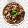 Beef Stroganoff Royalty Free Stock Photo