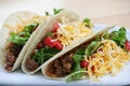 Beef Tacos Royalty Free Stock Photo