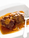 Beef tail oxtail stew Royalty Free Stock Photo