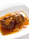 Beef tail oxtail stew Royalty Free Stock Photo