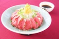 Beef tataki set Royalty Free Stock Photo