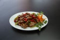 Beef  from traditional chinese cuisine Royalty Free Stock Photo