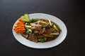 Beef  from traditional chinese cuisine Royalty Free Stock Photo