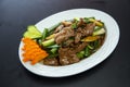 Beef  from traditional chinese cuisine Royalty Free Stock Photo