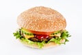 Beefburger Royalty Free Stock Photo