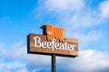 Beefeater sign