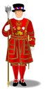 Beefeater Royalty Free Stock Photo