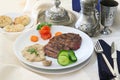 Beefsteak ottoman Royalty Free Stock Photo