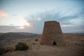 Beehive ancient tomb on Salmah plateau , Oman