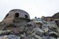 Beehive Brick Kiln at the unused Porth Wen Brickworks, a Scheduled Monument on the Isle of Anglesey