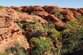 The beehive domes above Kings Canyon Royalty Free Stock Photo