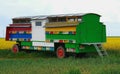 beehive in the field Royalty Free Stock Photo
