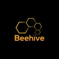 Beehive icon logo vector template