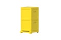 Beehive isolated on white background. Polyurethane bee hive