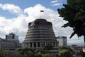 Beehive Parlement Building in Wellington,New Zealand