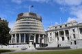 Beehive, Parliament House, Wellington, New Zealand Royalty Free Stock Photo