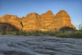 Beehives in Bungle Bungles National Park Royalty Free Stock Photo