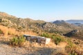 Beehives in the mountains of sogut in Marmaris Royalty Free Stock Photo