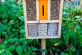 Beehouse house for bees insect home for honey Royalty Free Stock Photo