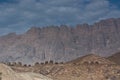 The Beehve tombs at Jabal Misht, Sultanate of Oman Royalty Free Stock Photo