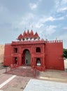 Beejoliya Jain temple from outside Royalty Free Stock Photo