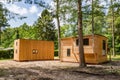 Dutch wooden tiny houses