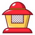 Beekeeper icon, cartoon style Royalty Free Stock Photo