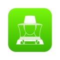 Beekeeper icon digital green