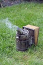 Beekeepers galvanised smoker