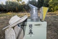 Beekeeping equipment Royalty Free Stock Photo