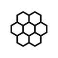 Beekeeping thin line icon