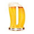 BEER ALPHABET letter D