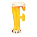 Beer alphabet letter F