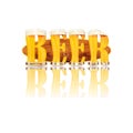 BEER ALPHABET letters