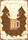 Beer background.