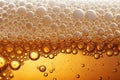 beer background texture with bubbles and foam - generated by ai Royalty Free Stock Photo