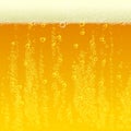 Beer background texture with foam and bubbles Royalty Free Stock Photo