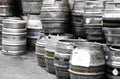 Beer barrels Royalty Free Stock Photo