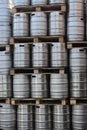 Beer Barrels kegs Royalty Free Stock Photo