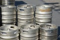 Beer Barrels kegs Royalty Free Stock Photo