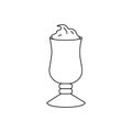 Beer beverages icon. Simple line, outline vector elements of prize icons for ui and ux, website or mobile application Royalty Free Stock Photo