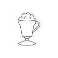 Beer beverages icon. Simple line, outline vector elements of prize icons for ui and ux, website or mobile application Royalty Free Stock Photo
