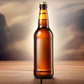 Beer blank generic product packaging mockup