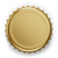 Beer bottle cap Royalty Free Stock Photo