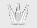 Beer Bottle 3D Illustration Mockup Scene Royalty Free Stock Photo