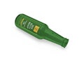 Beer Bottle 3D Illustration Mockup Scene Royalty Free Stock Photo