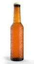 Beer Bottle isolated. Royalty Free Stock Photo