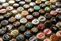 Beer Bottle Pry Caps International Variety Background