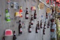 Beer Bottle Wall in Xitang Town